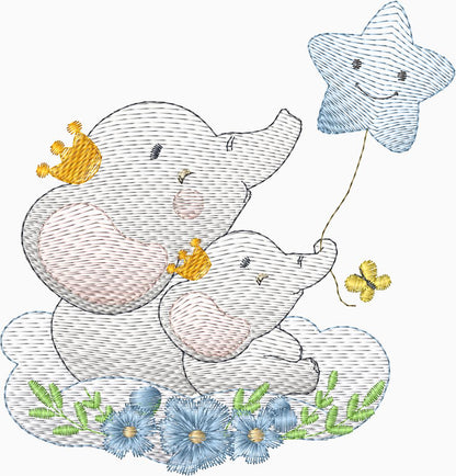 Elefante en la nuve- 0002