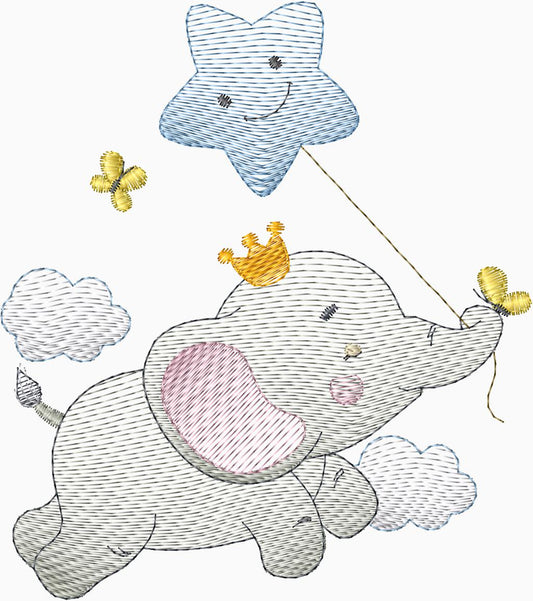 Elefante en la nuve- 0003