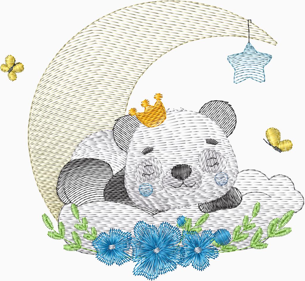 Panda en las nubes - 0010