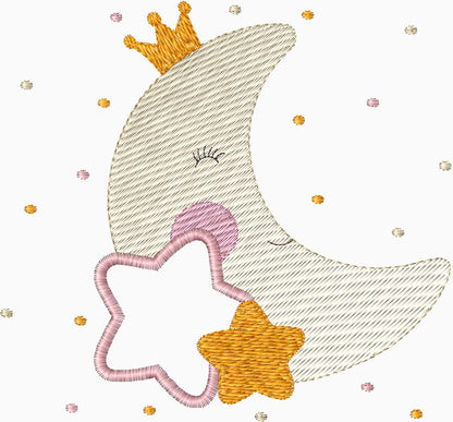 Luna y estrellas- 0034