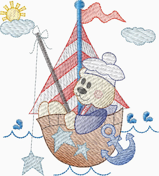 Osito marinero - 0080