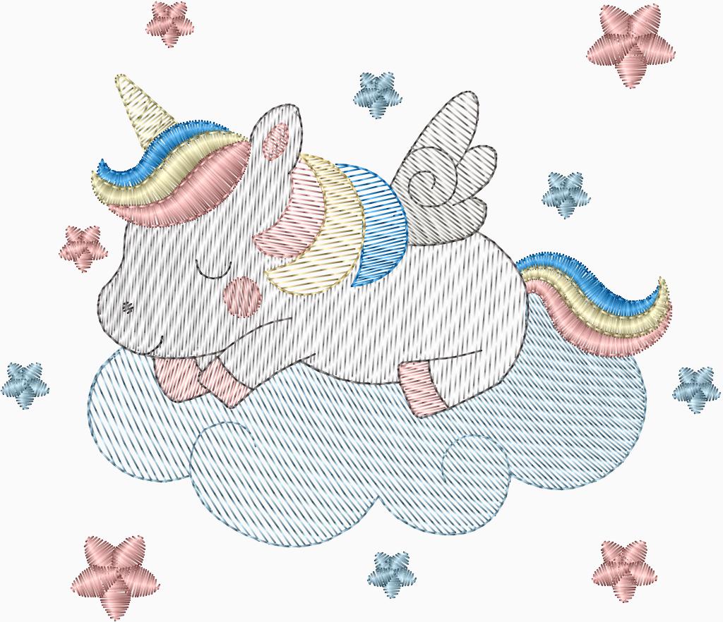 Unicornio en la nube - 0098