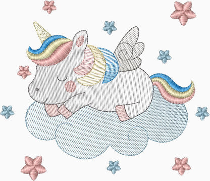 Unicornio en la nube - 0098