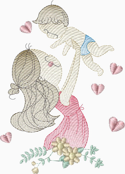 Mamá y bebé - 0129