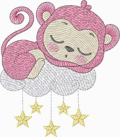 Monito durmiendo - 0179