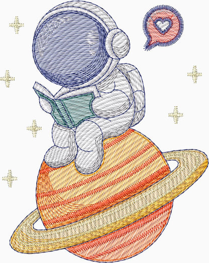 Astronauta en planeta - 0185