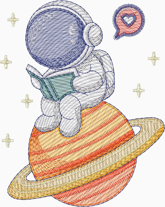 Astronauta en planeta - 0185