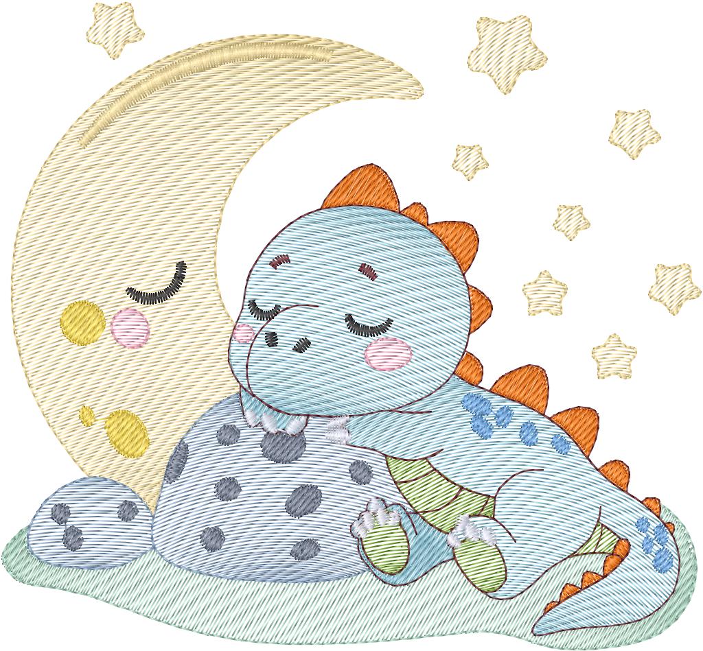 Baby Dino Moon - N0297