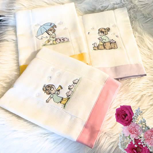 Baby pig - set de 3 paños