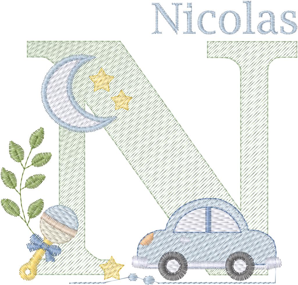 Inicial Carrito Baby - N0339