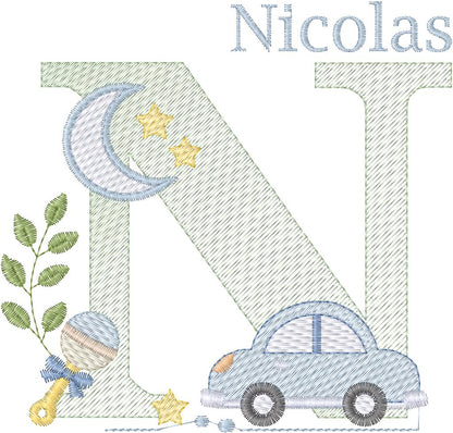Inicial Carrito Baby - N0339