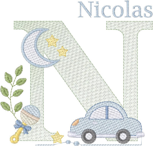 Inicial Carrito Baby - N0339
