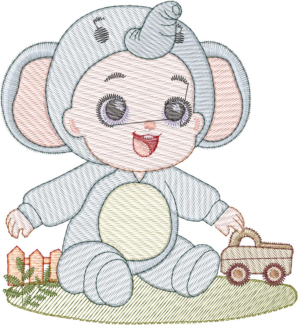 Bebé Elefante - N0012