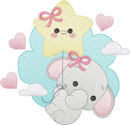 Elefante en el cielo - N0067