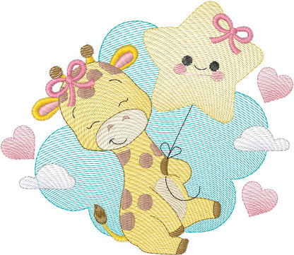 Jirafa en el cielo - N0068