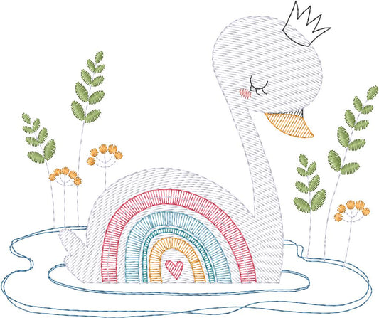 Cisne Arcoíris  - N0143