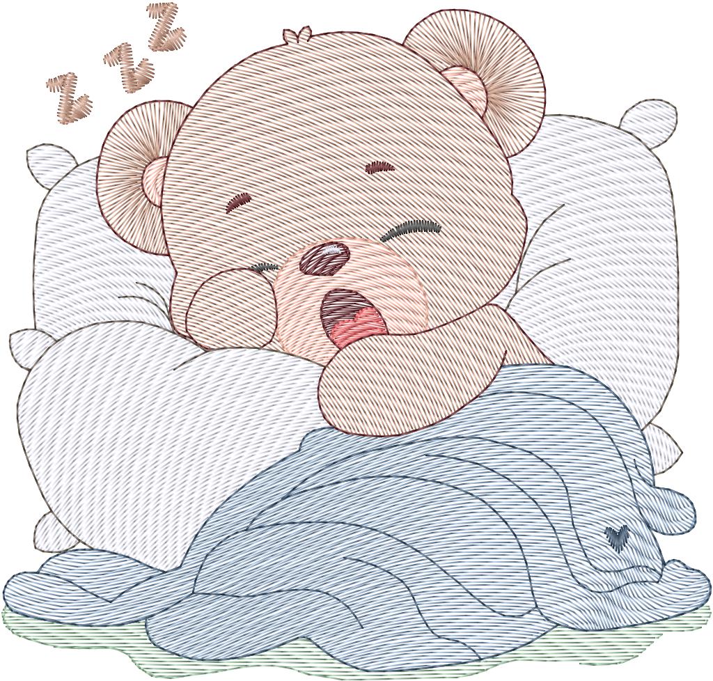 Osito durmiendo - N0180