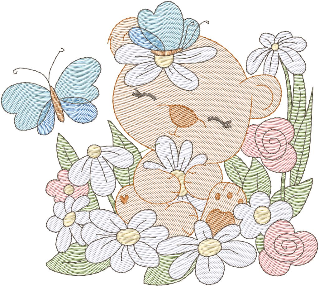Osita floral - N0184