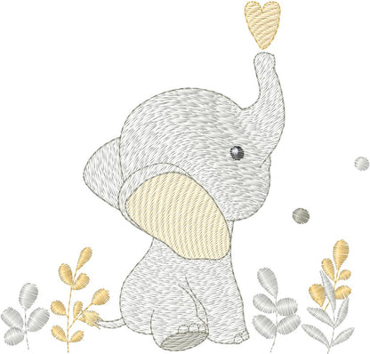 Elefante bebe - N0197