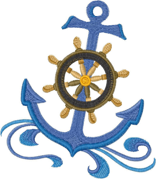 Ancla con Timón - N0212