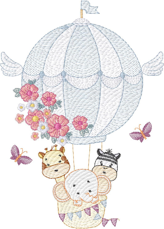 Globo Safari Floral- N0254