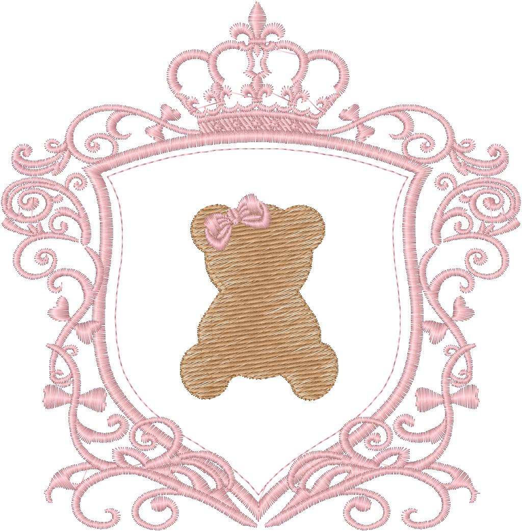 Osita con Arco de corona- N0260