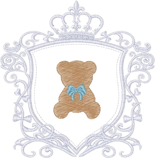 Osito con Arco de corona- N0261